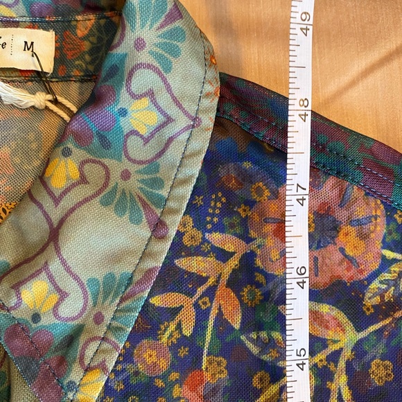 Natural Life Multicolor Floral Kimono - Picture 7 of 9